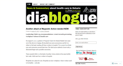 Desktop Screenshot of diablogue.org